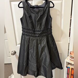 Jones New York Black High Low Dress